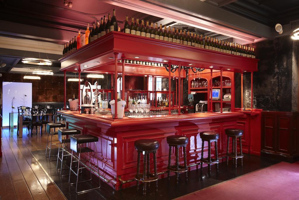 Hotel Lopez De Haro Bilbao Exterior foto The bar at the restaurant