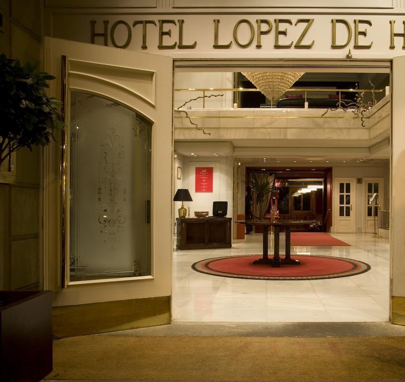 Hotel Lopez De Haro Bilbao Exterior foto Entrance to the hotel